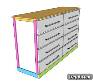 Elevating Your Ikea Malm Dresser 40 Finished custom Malm dresser