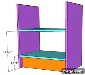 Attaching second side panel