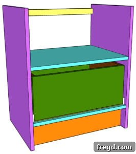 Installing drawer