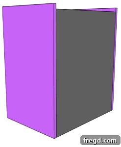 Attaching back panel