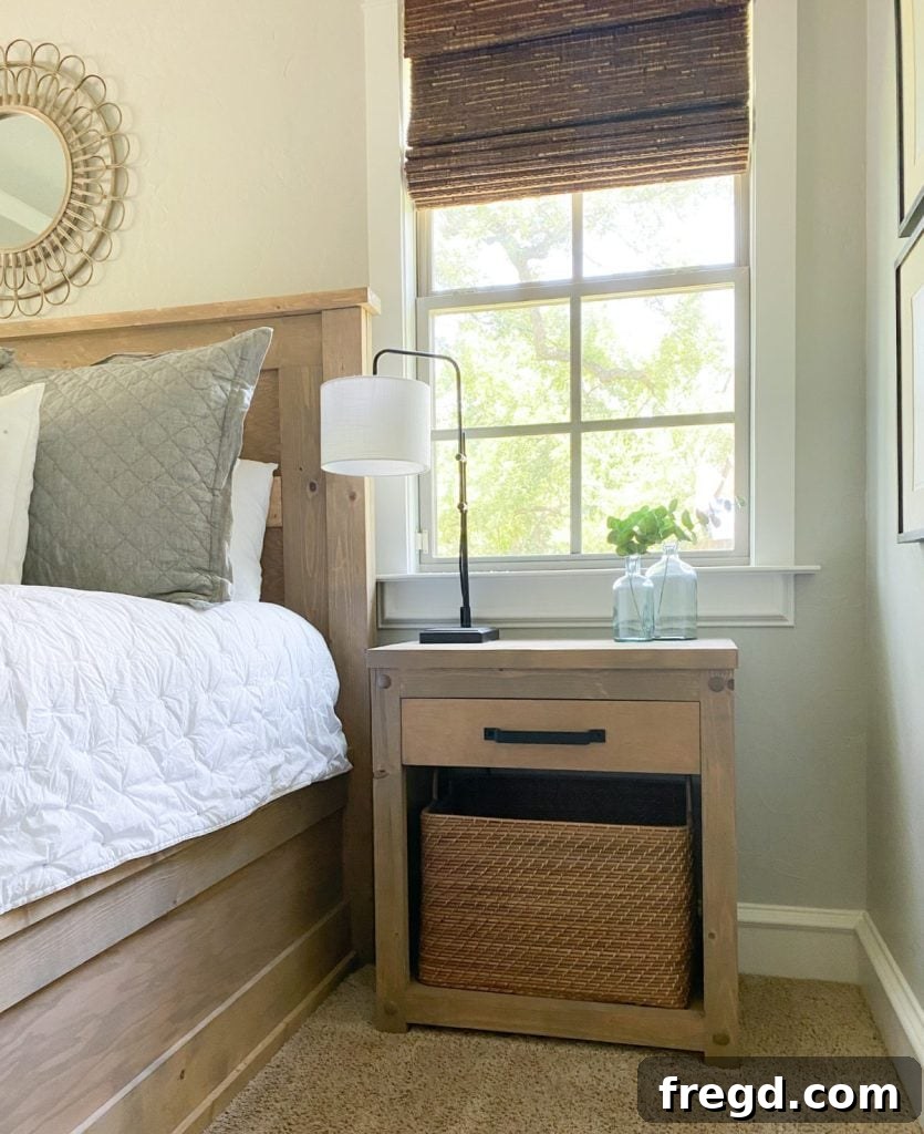 DIY Rustic Nightstand project image