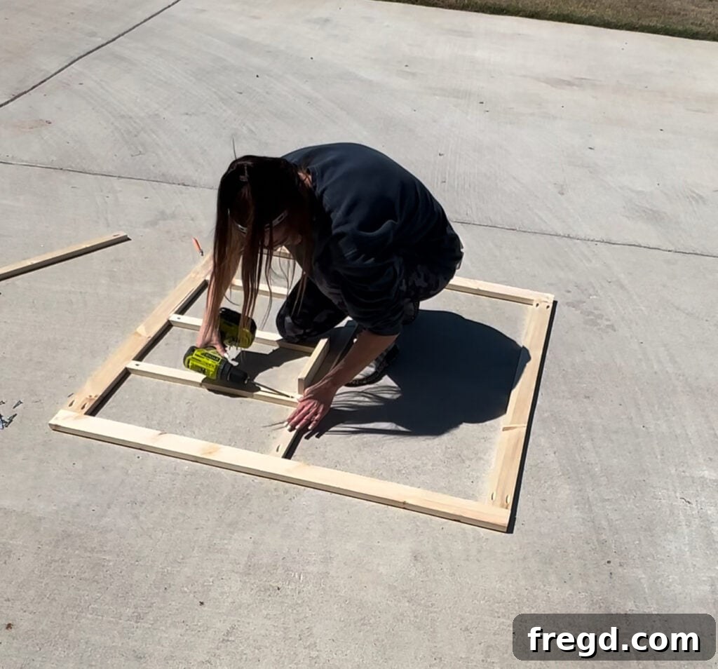 Craft Your Own Custom Dresser 24 Installing horizontal dividers into the face frame