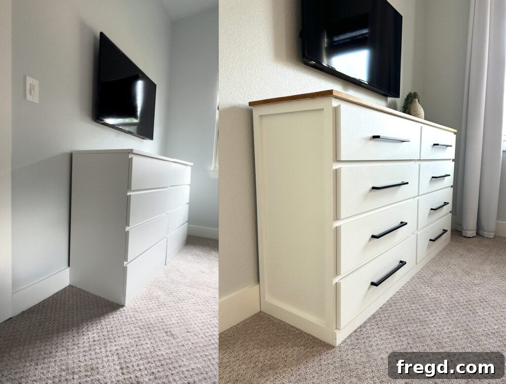 Craft Your Own Custom Dresser 41 Ikea Malm Dresser Hack, a creative furniture makeover