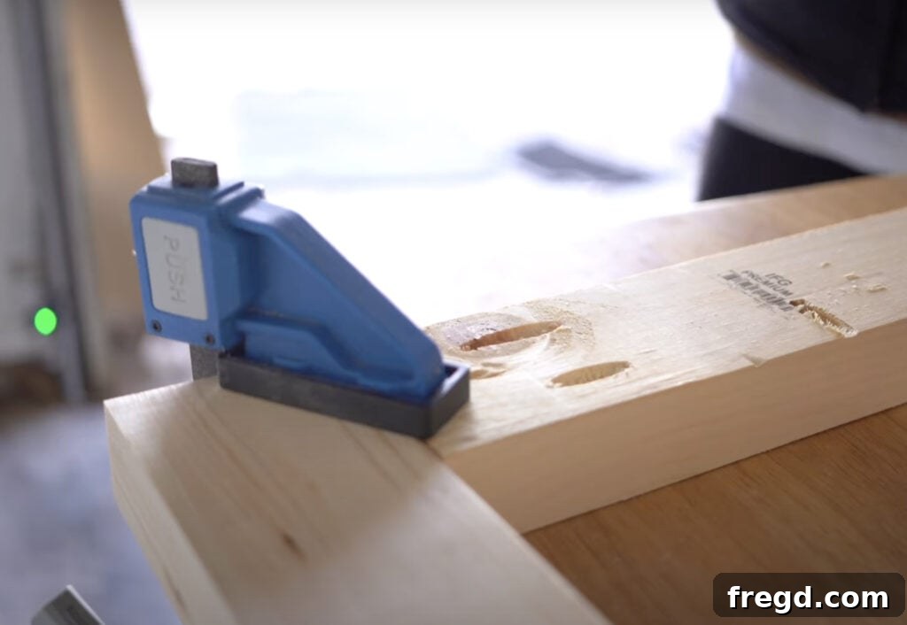 Building the Twin Headboard Frame - Step 1
