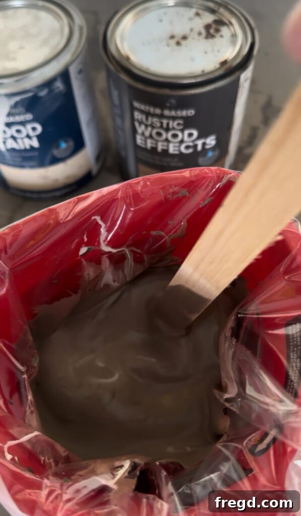 Using Kreg Project Blocks for easy staining