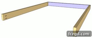 Mattress Frame Side Rails Step