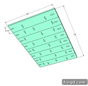 Cutting and drilling pocket holes into 1x4 boards