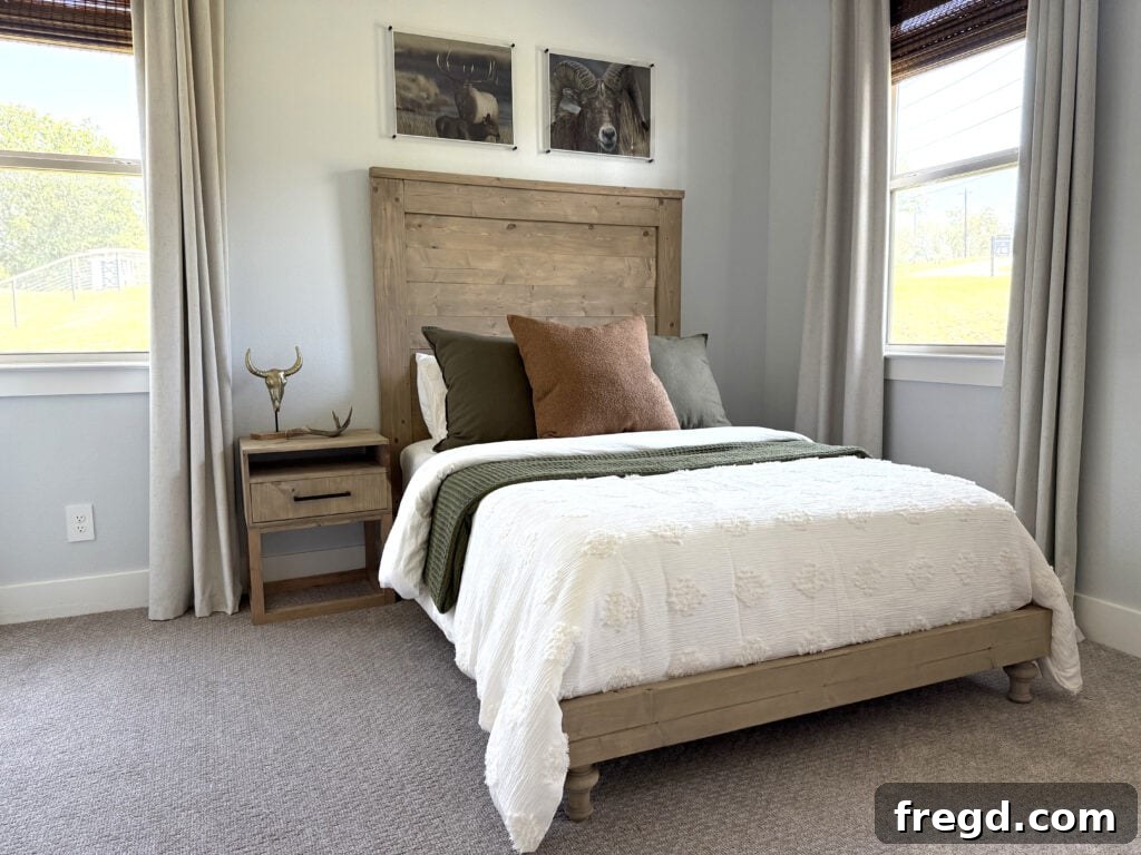Easy Wood Nightstand Builds for Newbies 26 The DIY nightstand styled with a lamp, books, and decorative items, highlighting its functionality and aesthetic appeal.