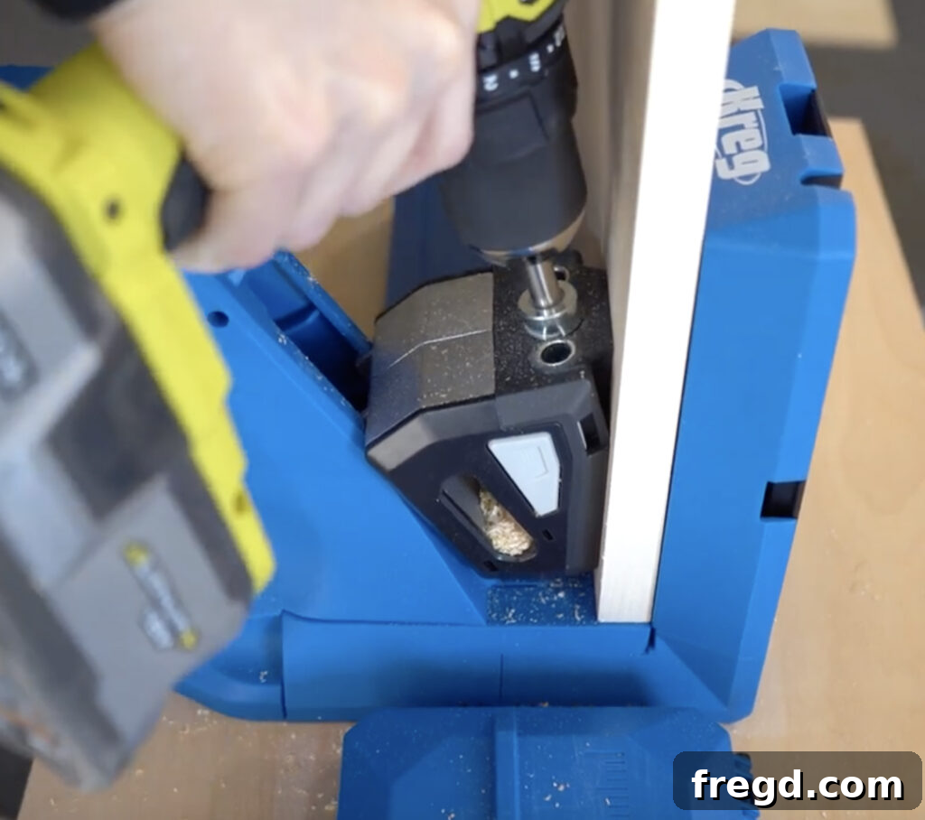 Modern Waterfall Console Build It Yourself for Less Than 100 Dollars 3 Essential tools for building a DIY Waterfall Console Table