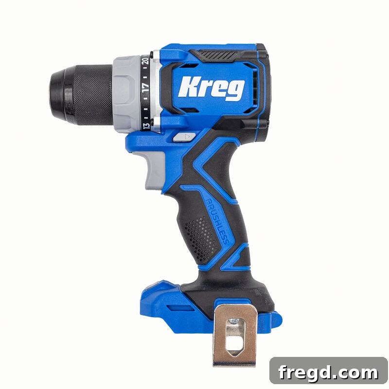 Craft Your Perfect Coffee Table: 16 Free DIY Plans and Video Tutorials 4 Cordless drill/driver next to wood pieces ready for assembly