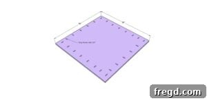 DIY Portable Mahjong Table Tailored For Your Game 15 Drilling pocket holes
