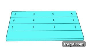 Summary image for building the planked top.