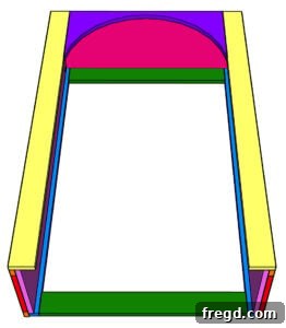 Summary image for attaching hutch face frame.