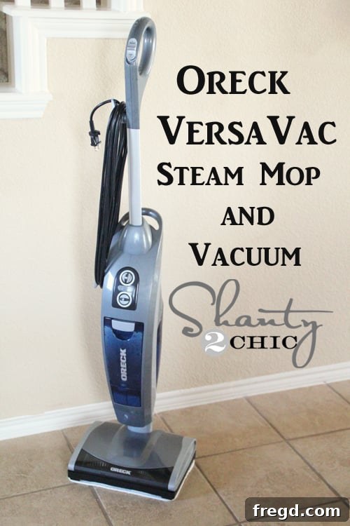 Oreck VersaVac: Powerful Steam Mop and Vacuum Cleaner for All Floors