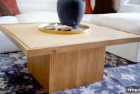 Craft Your Own Sleek Square Coffee Table