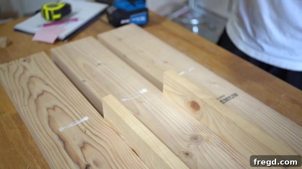 Attaching shelf supports